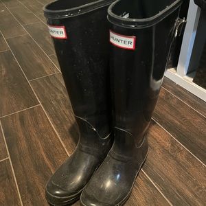 Hunter rain boots